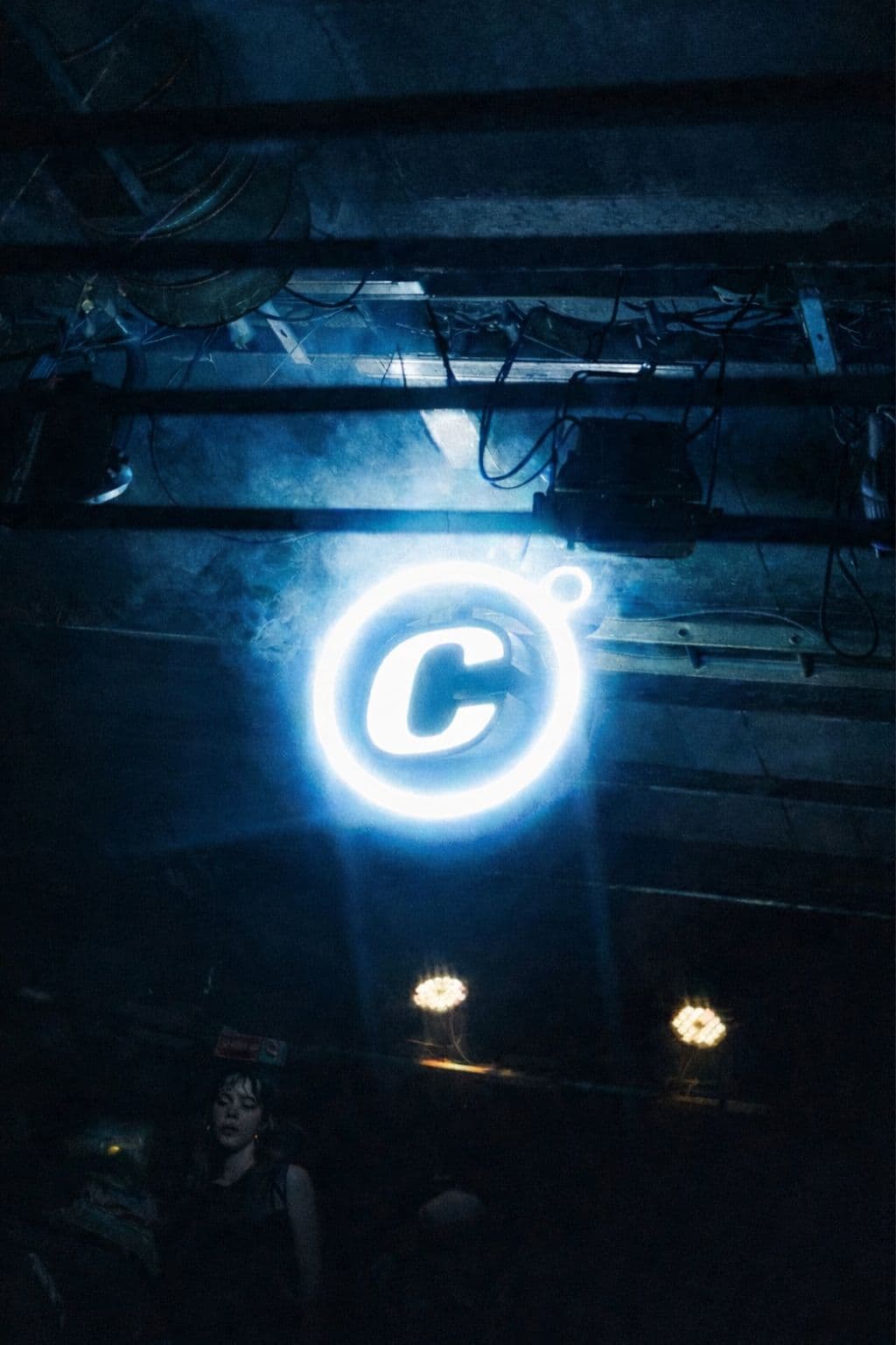 Rotating Logo with Integrated LEDs